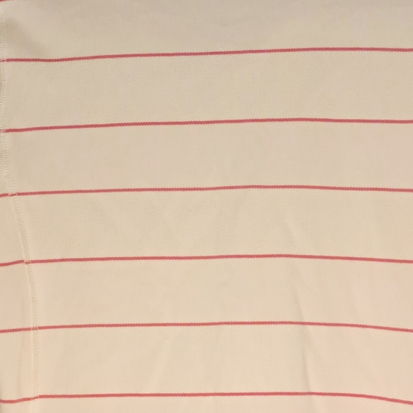 Talbots Cream and Pink Striped Utility Jacket Womens Size Medium #140 - Picture 6 of 9